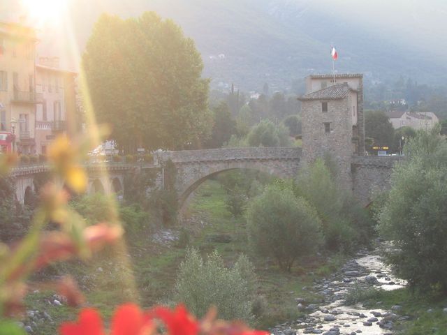 Lueur sur le Pont Vieux